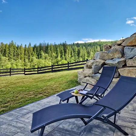 Lk Forest Luksusowe Z Basenem Z Jacuzzi, Sauna, Grota Solna, Sala Bilardowa I Ogrodem Villa Łapsze Niżne