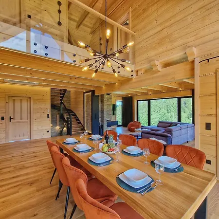 Lk Forest Luksusowe Z Basenem Z Jacuzzi, Sauna, Grota Solna, Sala Bilardowa I Ogrodem Łapsze Niżne
