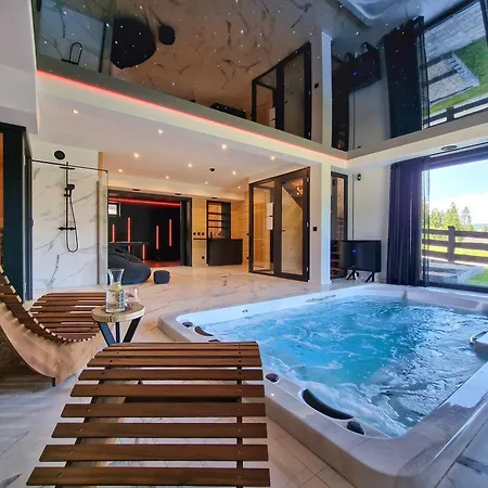 Lk Forest Luksusowe Z Basenem Z Jacuzzi, Sauna, Grota Solna, Sala Bilardowa I Ogrodem